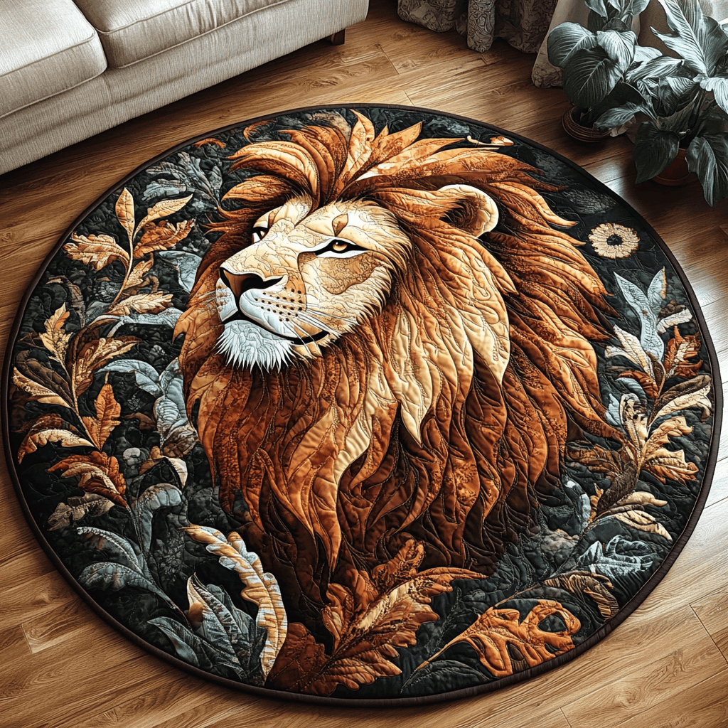 Regal Pride Quilted Round Mat NCU0DV3702