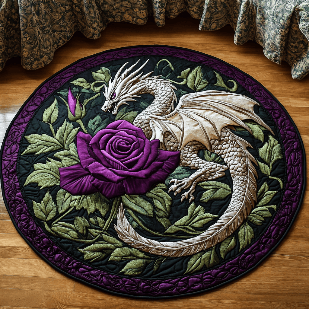 Noble Beast Quilted Round Mat NCU0DK1039