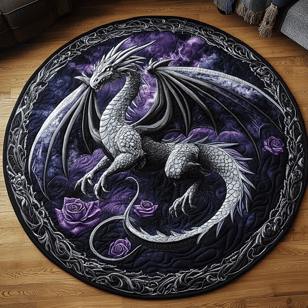 Stormscale Quilted Round Mat NCU0DV3727
