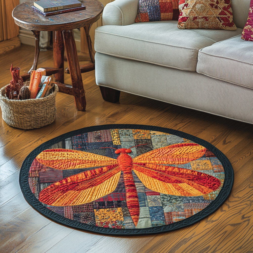 Harmony Glide Quilted Round Mat NCU0VH3132