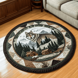 Shadow Fang Quilted Round Mat NCU0DK4861