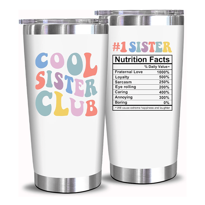 Cool Sister Club + Sister Nutrition - 20 Oz Tumbler