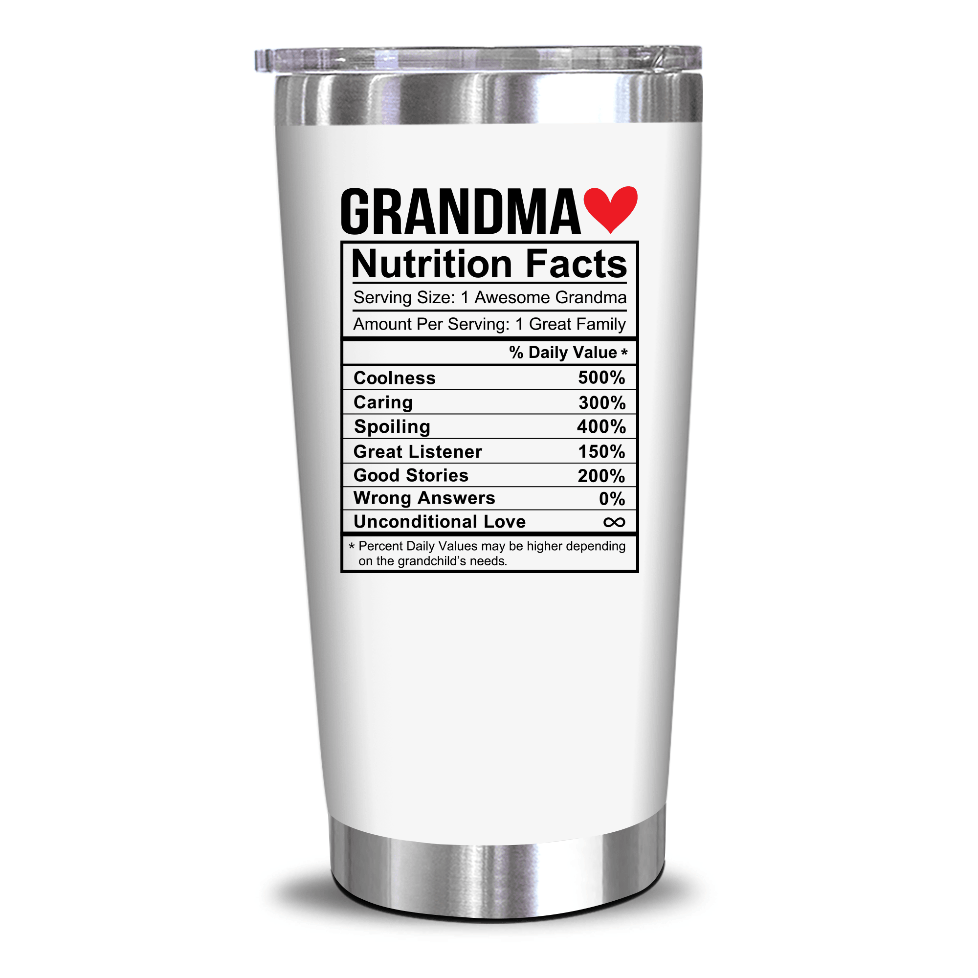 Grandma Nutrition - 20 Oz Tumbler
