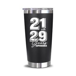 21+29 Years Experience - 20 Oz Tumbler