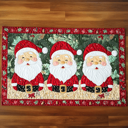Christmas Santa TAI040924419 Quilted Placemats
