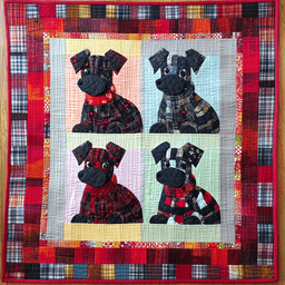 Scottie Dog DAI190824223 Quilted Placemats