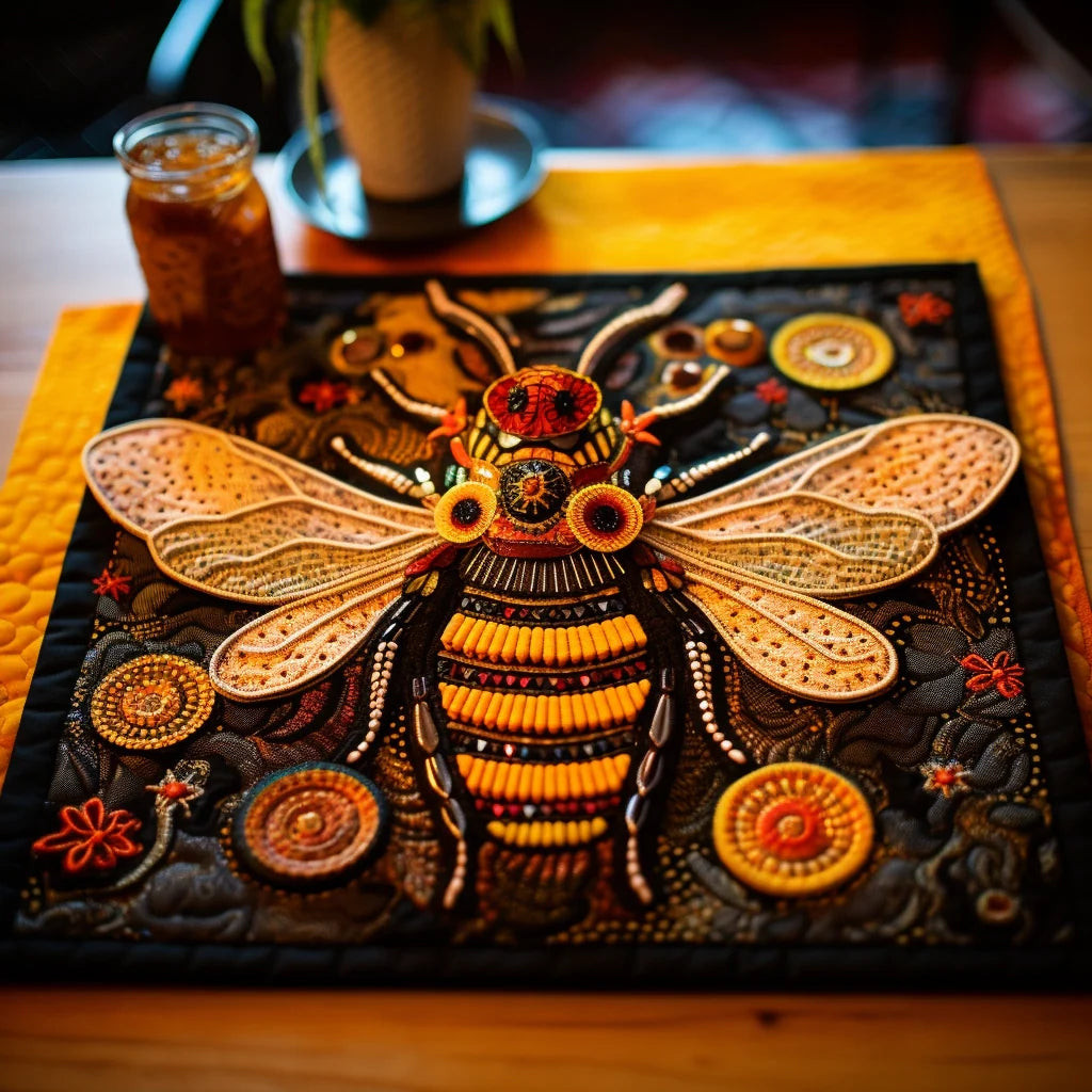 Bee TAI260224207 Quilted Placemats
