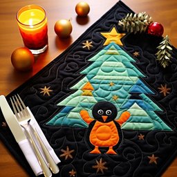 Penguin TAI260224111 Quilted Placemats