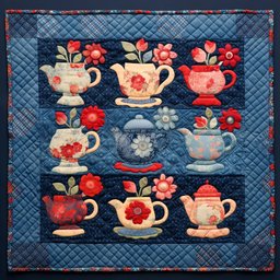 Teapot TAI260224156 Quilted Placemats