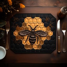 Bee TAI080324105 Quilted Placemats