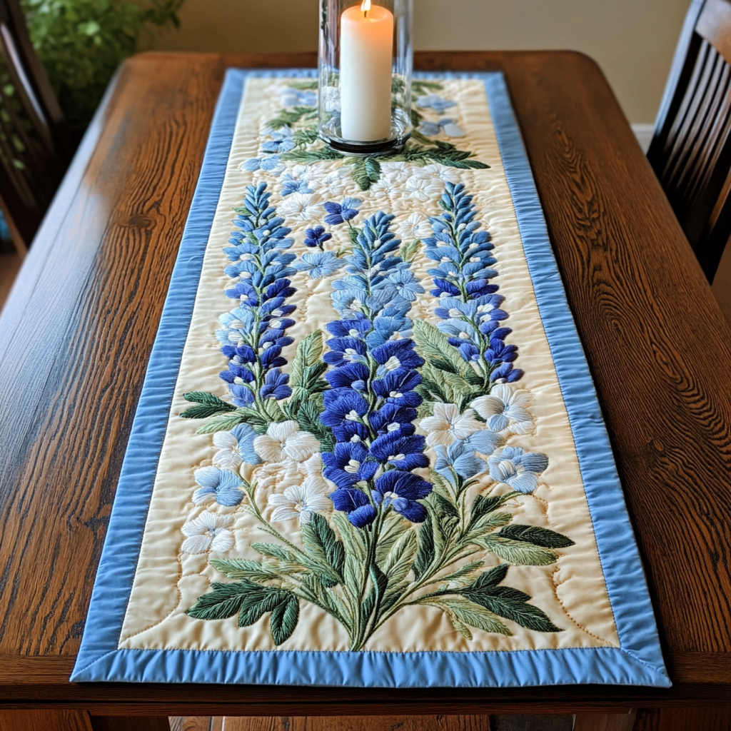 Floral Essence Quilted Table Runner NCU0NVH371