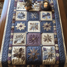 Blossom Vibe Quilted Table Runner NCU0NVH454