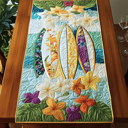 Ocean Tropics Quilted Table Runner NCU0NVH756