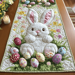 Spring Delight Quilted Table Runner NCU0NVH158