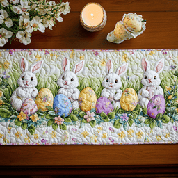 Bunny Love Quilted Table Runner NCU0NVH276