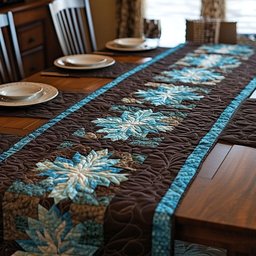 Wild West Weave Quilted Table Runner NCU0PTT197