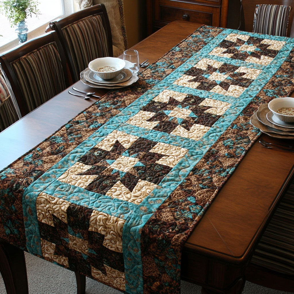 Rustic Rodeo Quilted Table Runner NCU0PTT193