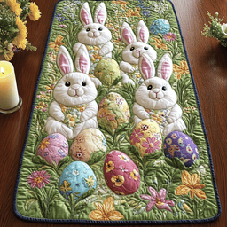 Spring Fling Quilted Table Runner NCU0NVH280