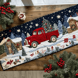 Frosted Wonderland Quilted Table Runner NCU0DK1212