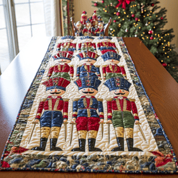 Peppermint Twist Quilted Table Runner NCU0DK1226