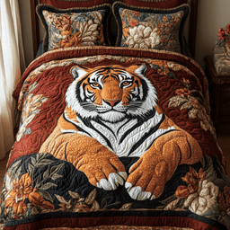 Savage Elegance Quilted Bedding Set NCU0DV167