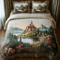Dreamer Path Quilted Bedding Set NCU0DV165