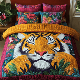 Bold Untamed Quilted Bedding Set NCU0DV170