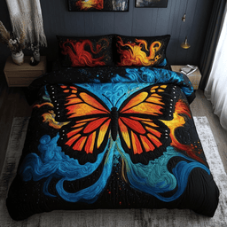 Winged Whimsy 3-Piece Quilted Bedding Set NCU0DDK201