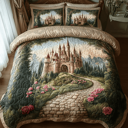 Twilight Tranquility Quilted Bedding Set NCU0DV161