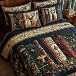 Timeless Tales 3-Piece Quilted Bedding Set NCU0PTT247