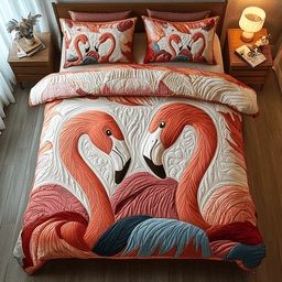 Tropical Charm 3-Piece Quilted Bedding Set NCU0DDK185