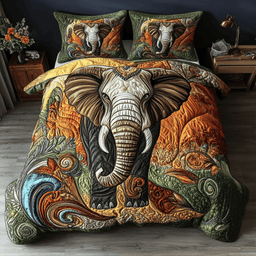 Savanna Dreams 3-Piece Quilted Bedding Set NCU0NVH063