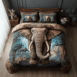 Mystic Herd Quilted Bedding Set NCU0DV138