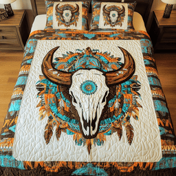 Rustic Soul 3-Piece Quilted Bedding Set NCU0NVH013