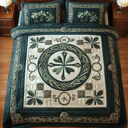 Irish Heritage 3-Piece Quilted Bedding Set NCU0TL2029