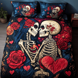 Undying Love 3-Piece Quilted Bedding Set NCU0TL2044