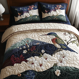 Nectar Beauty 3-Piece Quilted Bedding Set NCU0DV424