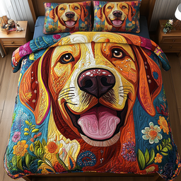 Loyal Friend 3-Piece Quilted Bedding Set NCU0PVL306