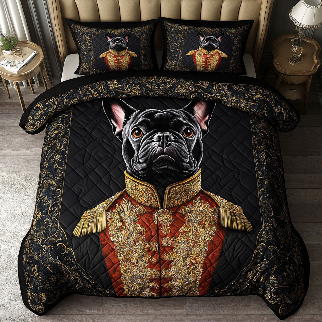 Regal Commander 3-Piece Quilted Bedding Set NCU0NNT626