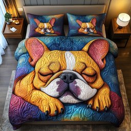 Dreamy Napper 3-Piece Quilted Bedding Set NCU0NNT617