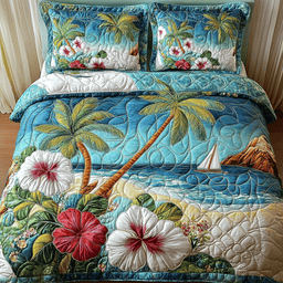 Shoreline Glow Quilted Bedding Set NCU0DV202