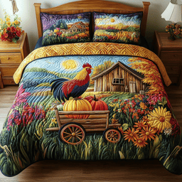 Barn Beauty 3-Piece Quilted Bedding Set NCU0NVH402