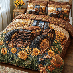 Rustic Fields 3-Piece Quilted Bedding Set NCU0NVH704