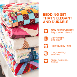 Patriotic Sunflower 3-Piece Quilted Bedding Set GFTOTP1177