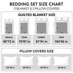 Liberty Butterfly 3-Piece Quilted Bedding Set GFTOTP6978