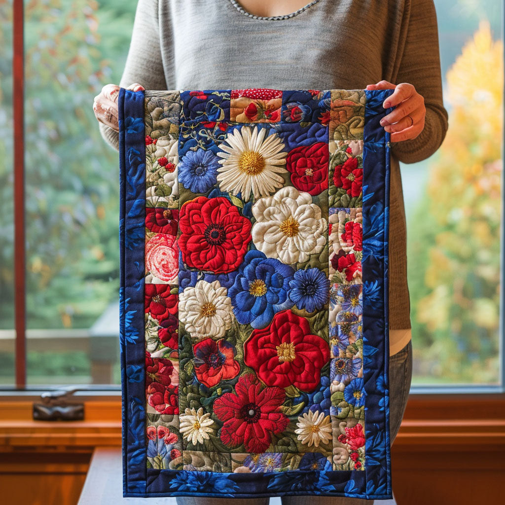 The Liberty Stitch Quilted Table Runner NCU0PT4822