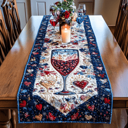 Americana Glow Quilted Table Runner NCU0VH2619