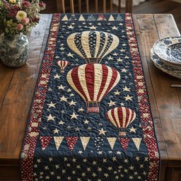 Sky High Freedom Quilted Table Runner NCU0PT5203