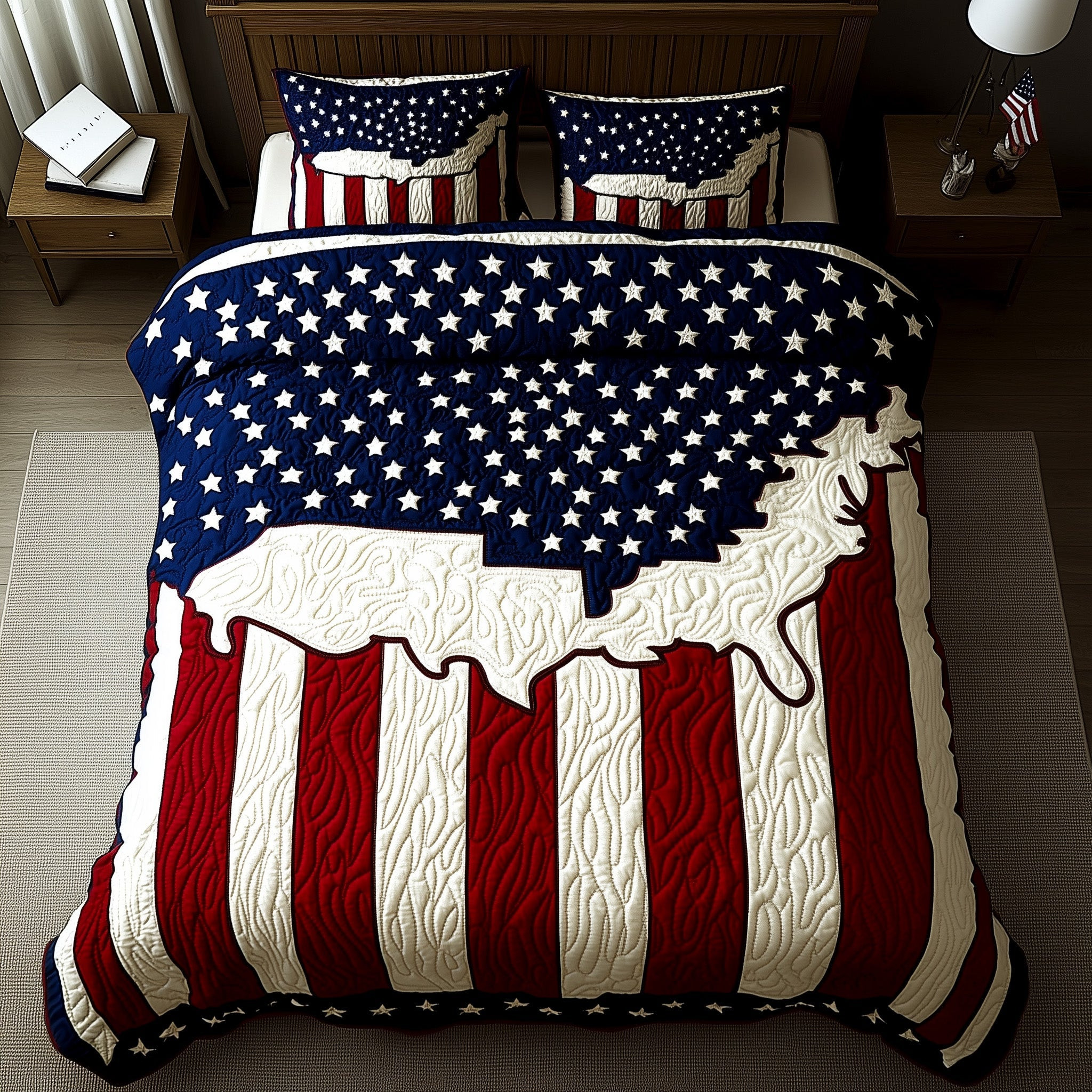 Heritage Lane 3-Piece Quilted Bedding Set GFTOMA1130
