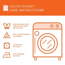 Patriotic Bulldog Quilted Blanket GFTOTP2034